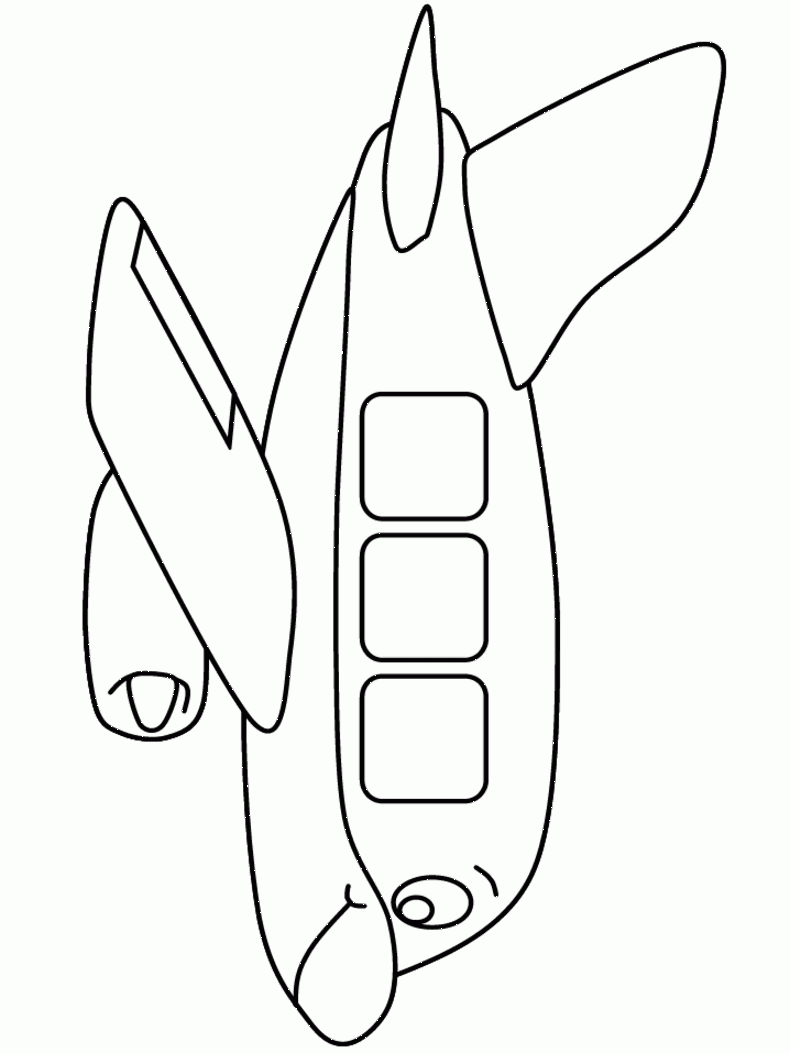 18+ Airplane Coloring Pages - Pdf, Jpg | Free &amp;amp; Premium Templates - Free Printable Airplane Template