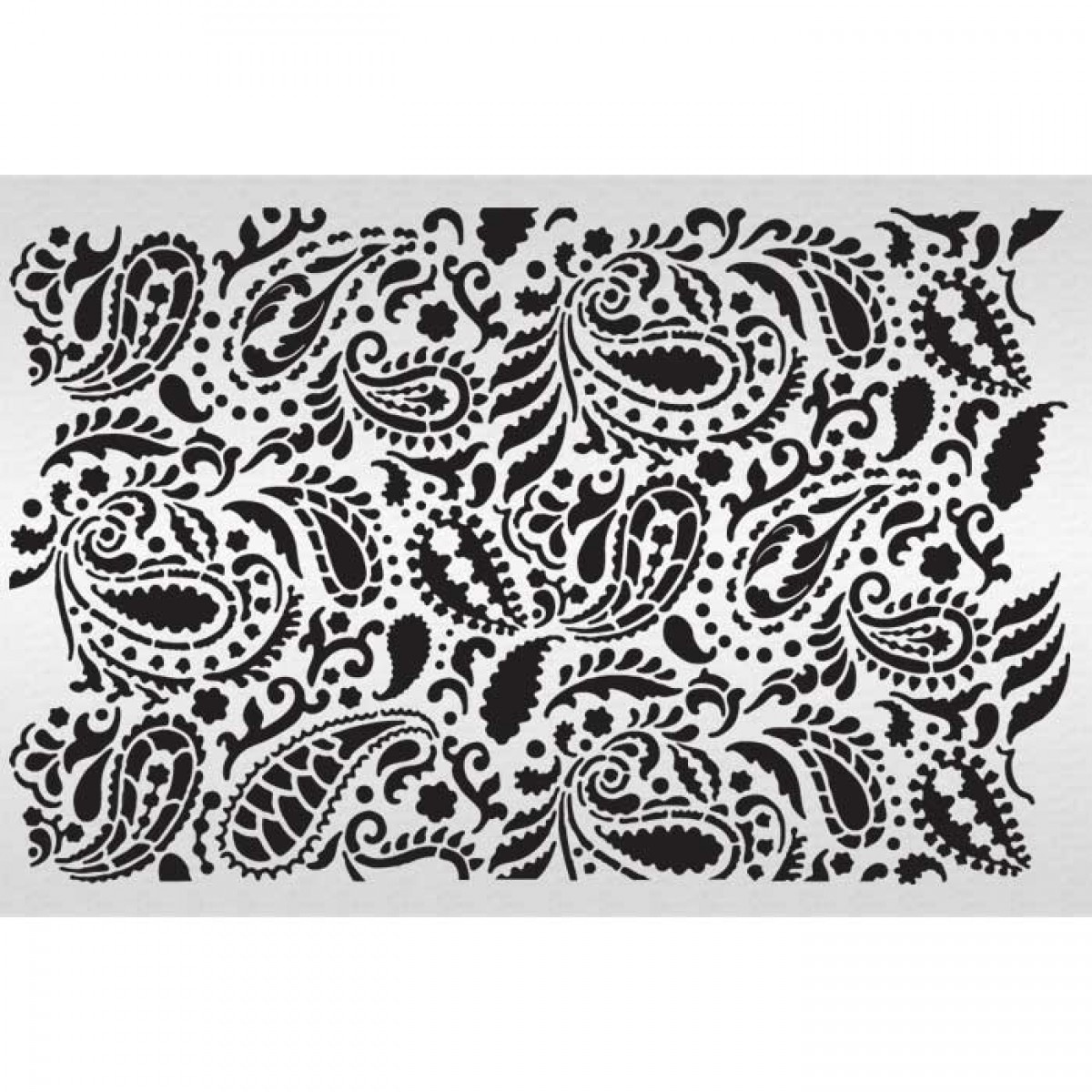 18 Stencils Of Paisley Design Images - Paisley Pattern Stencil, Wall - Free Printable Lace Stencil