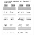 1St Grade Handwriting Practice Sheets Worksheets For All | Download   Free Printable Language Arts Worksheets For 1St Grade