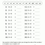 1St Grade Math Worksheets Mental Addition To 12 1.gif 1,000×1,294   Free Printable Addition And Subtraction Worksheets