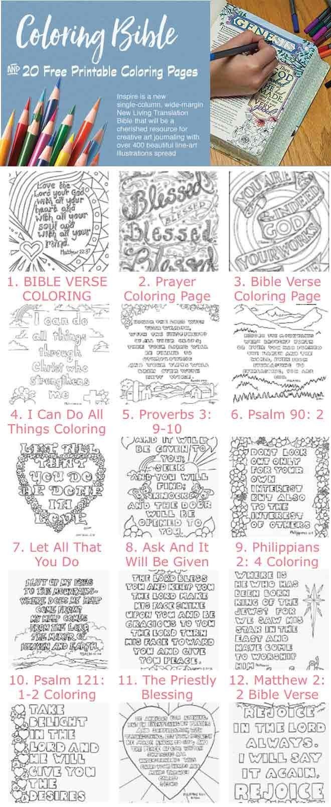 20+ Free Bible Coloring Pages And A Peek Into The New Bible Cooling - Bible Lessons For Adults Free Printable