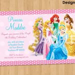 20 Ideas For Disney Princess Birthday Invitations Free Printable   Disney Princess Birthday Invitations Free Printable