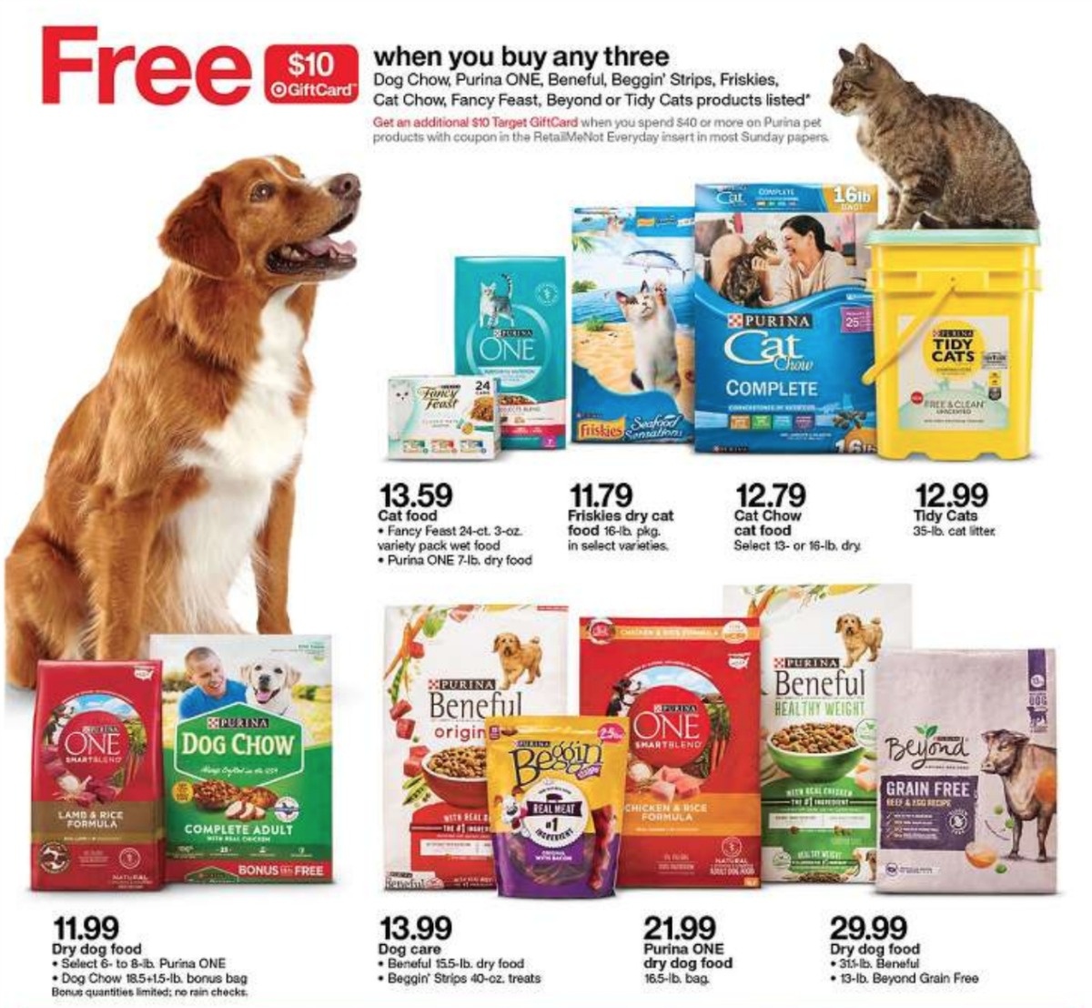 $20 Target Gift Card With $40 Purina Pet Purchase :: Southern Savers - Free Printable Coupons For Purina One Dog Food