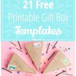 21 Free Printable Gift Box Templates | Printables And Downloads   Printable Box Templates Free Download