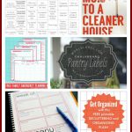 23 Free Printables To Organize Everything | Making Lemonade   Free Printable Home Organization Worksheets