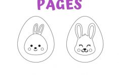 25+ Free Printable Easter Egg Templates & Easter Egg Coloring Pages – Free Printable Easter Pages