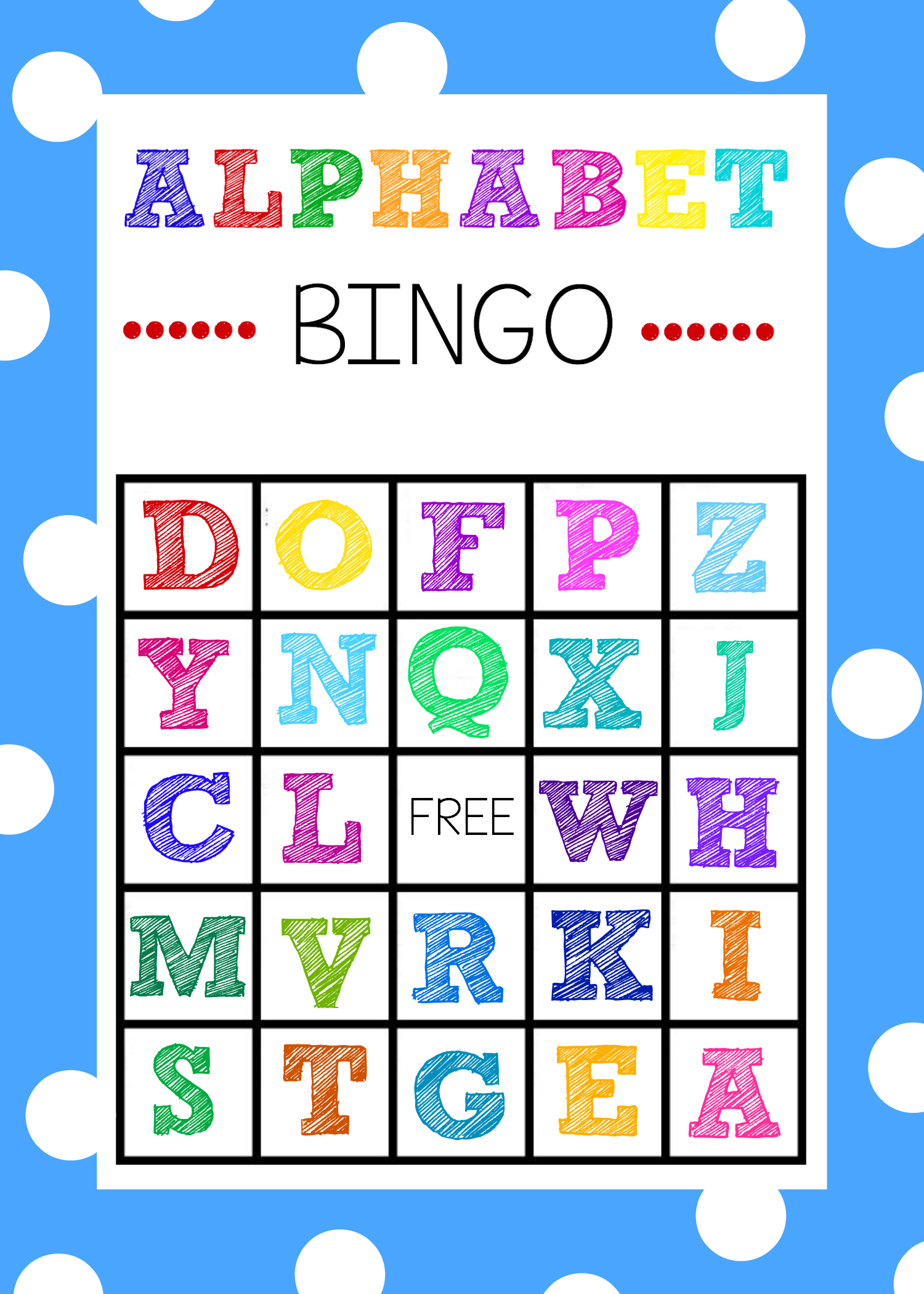 25+ Of The Best Summer Learning Activities | Best Of Pinterest - Free Printable Alphabet Bingo Cards