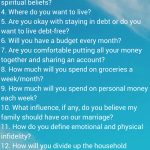 25 Premarital Counseling Questions Every Couple Must Discuss Before   Free Printable Compatibility Test For Couples