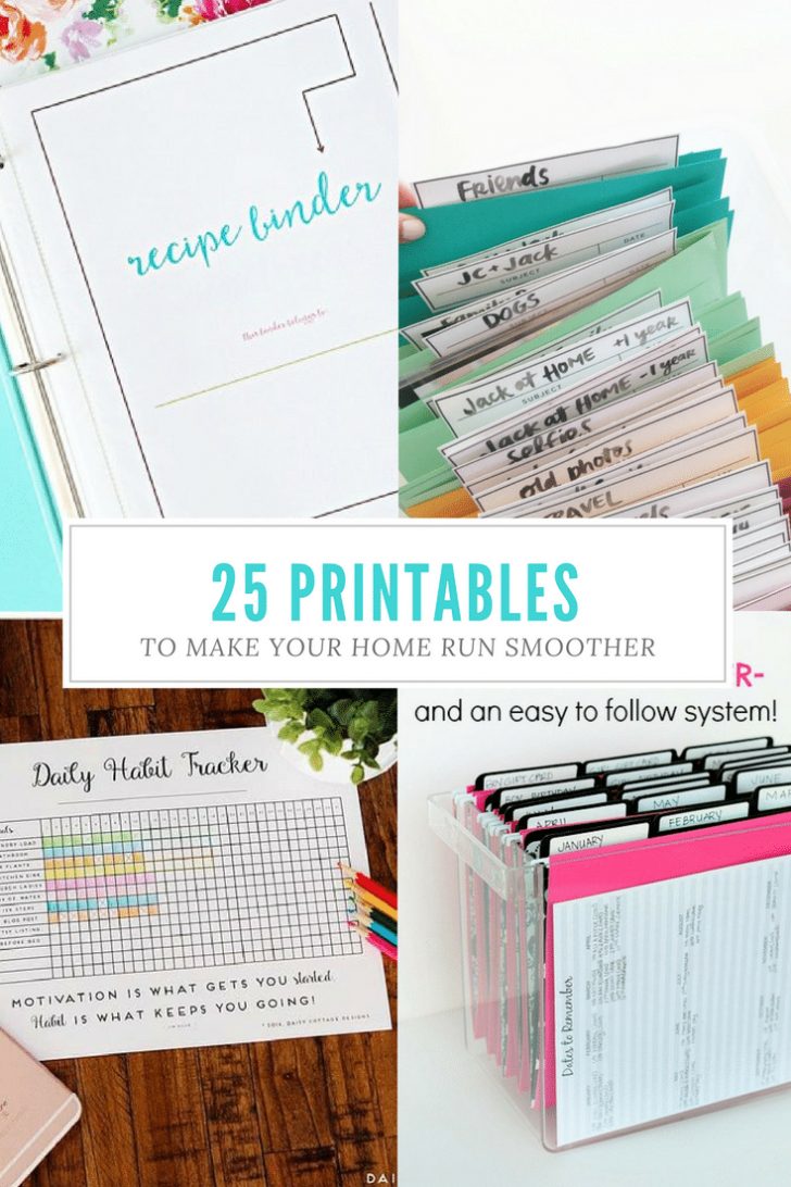 Free Printable Home Organizer Notebook