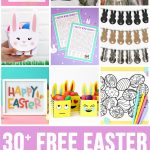 30+ Totally Free Easter Printables   Happiness Is Homemade   Free Printable Easter Basket Name Tags