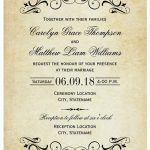 31+ Elegant Wedding Invitation Templates – Free Sample, Example   Play Date Invitations Free Printable