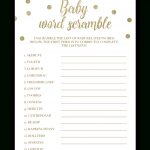 36 Adorable Baby Shower Word Scrambles | Kittybabylove   Free Printable Baby Shower Word Search