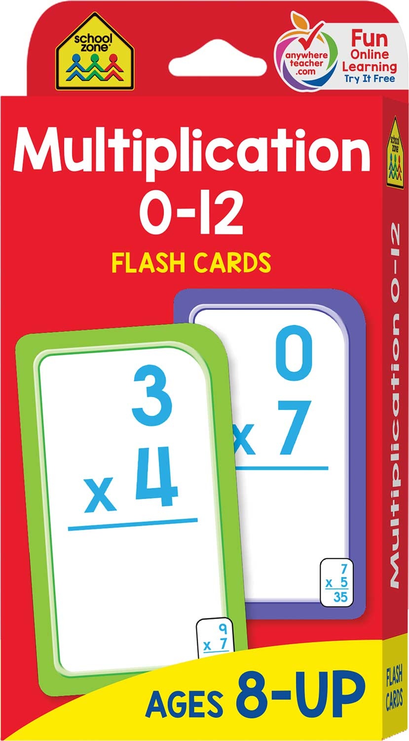 3Rd, 4Th And 5Th Grade | Multiplication Flash Cards 0-12 - Raff And - Free Printable Multiplication Flash Cards 0 10