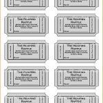 4+ Printable Raffle Tickets | Teknoswitch   Diaper Raffle Template Free Printable