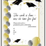 40+ Free Graduation Invitation Templates ᐅ Template Lab   Free Printable Graduation Party Invitations