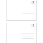 40+ Great Postcard Templates & Designs [Word + Pdf] ᐅ Template Lab   Free Blank Printable Postcards