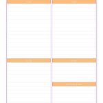 40+ Printable Daily Planner Templates (Free) ᐅ Template Lab   Free Printable Daily Schedule Chart