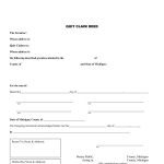 46 Free Quit Claim Deed Forms & Templates ᐅ Template Lab   Free Printable Quit Claim Deed Form