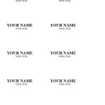 47 Free Name Tag + Badge Templates ᐅ Template Lab   Free Printable Name Tags