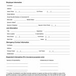 47 Printable Employee Information Forms (Personnel Information Sheets)   Free Printable Hr Forms