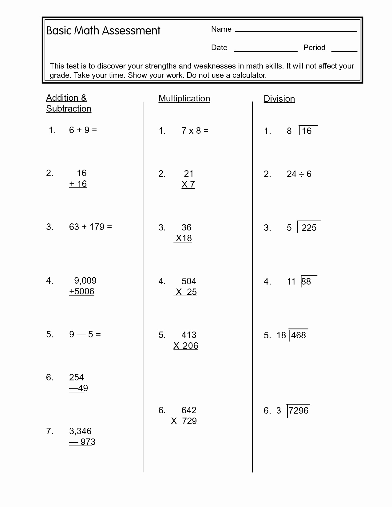 5. Nc Math 2 Released Test Questions 22 25 Youtube, Nc 6Th Grade - Free Printable Itbs Practice Worksheets