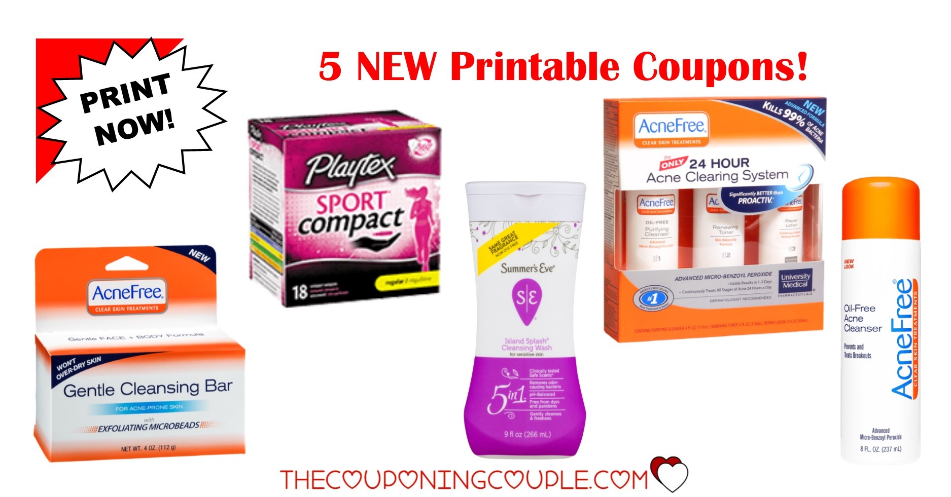 Acne Free Coupons Printable Free Printable A To Z