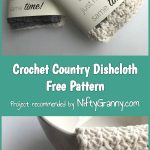 5 Stunning & Easy Crochet Dishcloths Free Patterns | Crochet   Free Printable Dishcloth Wrappers
