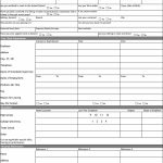 50 Free Employment / Job Application Form Templates [Printable   Application For Employment Form Free Printable