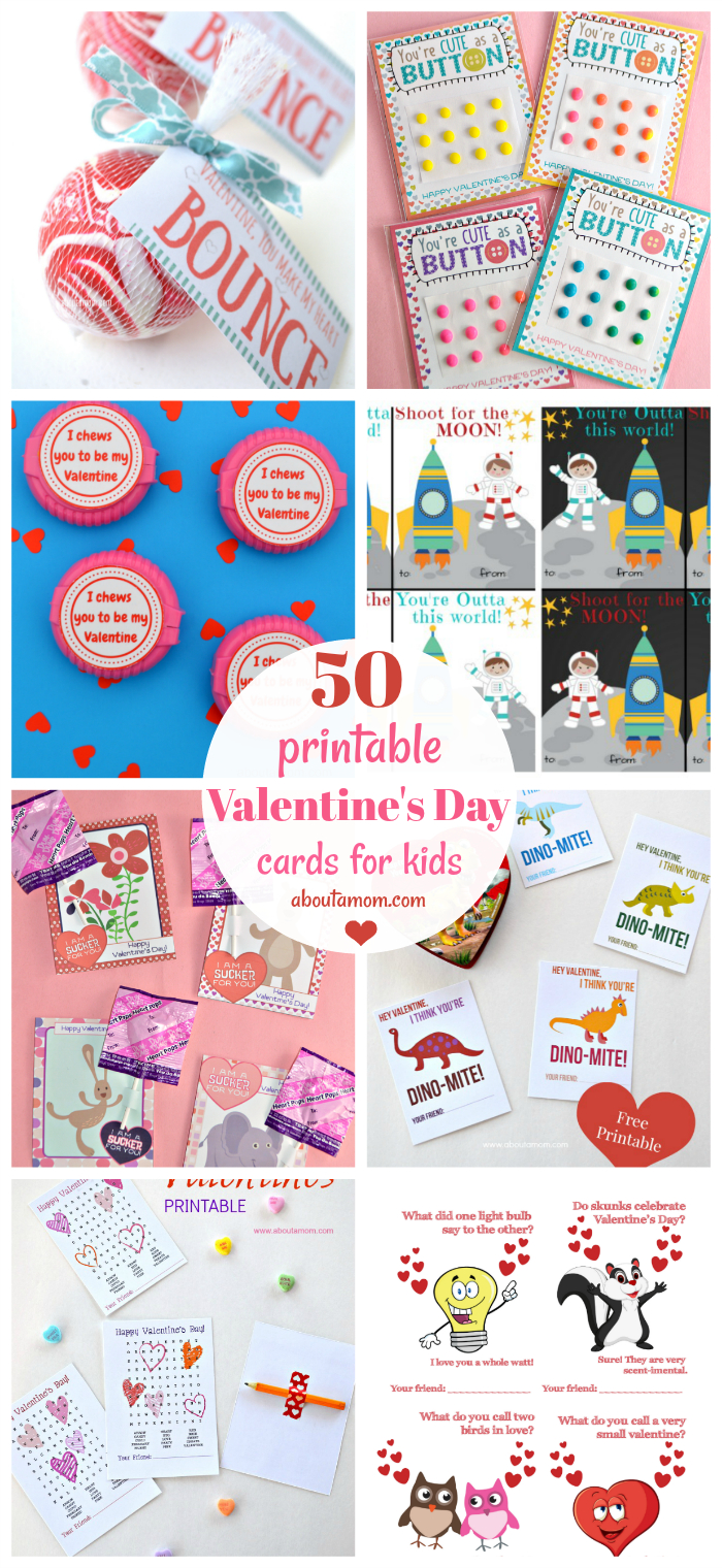 50 Free Printable Valentine&amp;#039;s Day Cards - Free Printable Valentines Day Cards For Kids