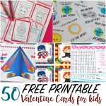 50 Printable Valentine Cards For Kids   Free Printable Valentines For Kids