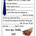 6 Easy Diy Father's Day Gift Ideas | I ❤ Dad Crafts | Father's Day   Free Printable Fathers Day Cards For Preschoolers