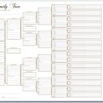 6 Generation Pedigree Chart White | Templates | Family Tree Chart   Free Printable Family History Forms