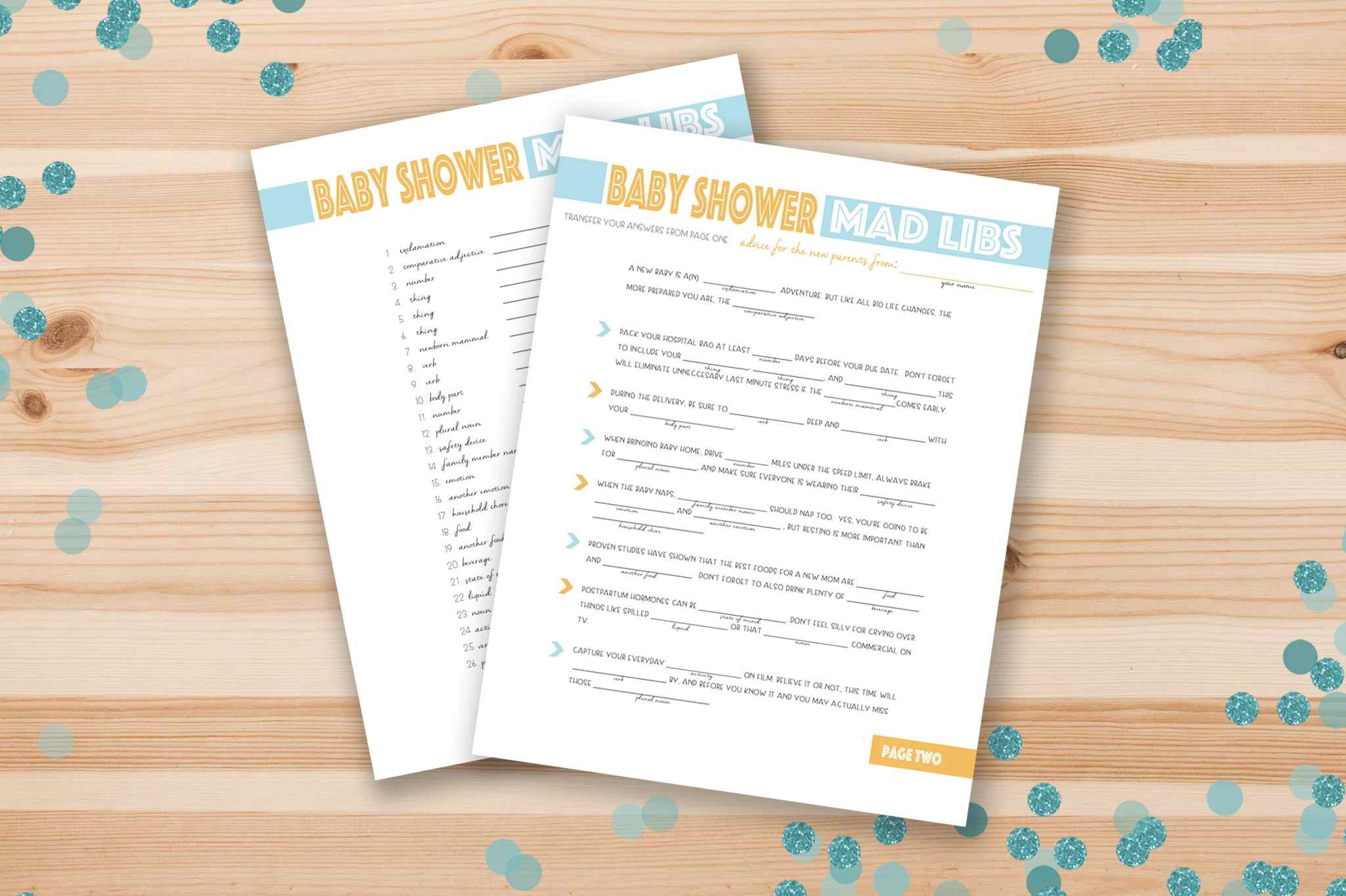 67 Free Printable Baby Shower Games - Free Baby Shower Games Printable Worksheets