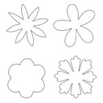 7 Best Images Of Shape Flower Printable Templates   Free Printable   Free Printable Flower Template