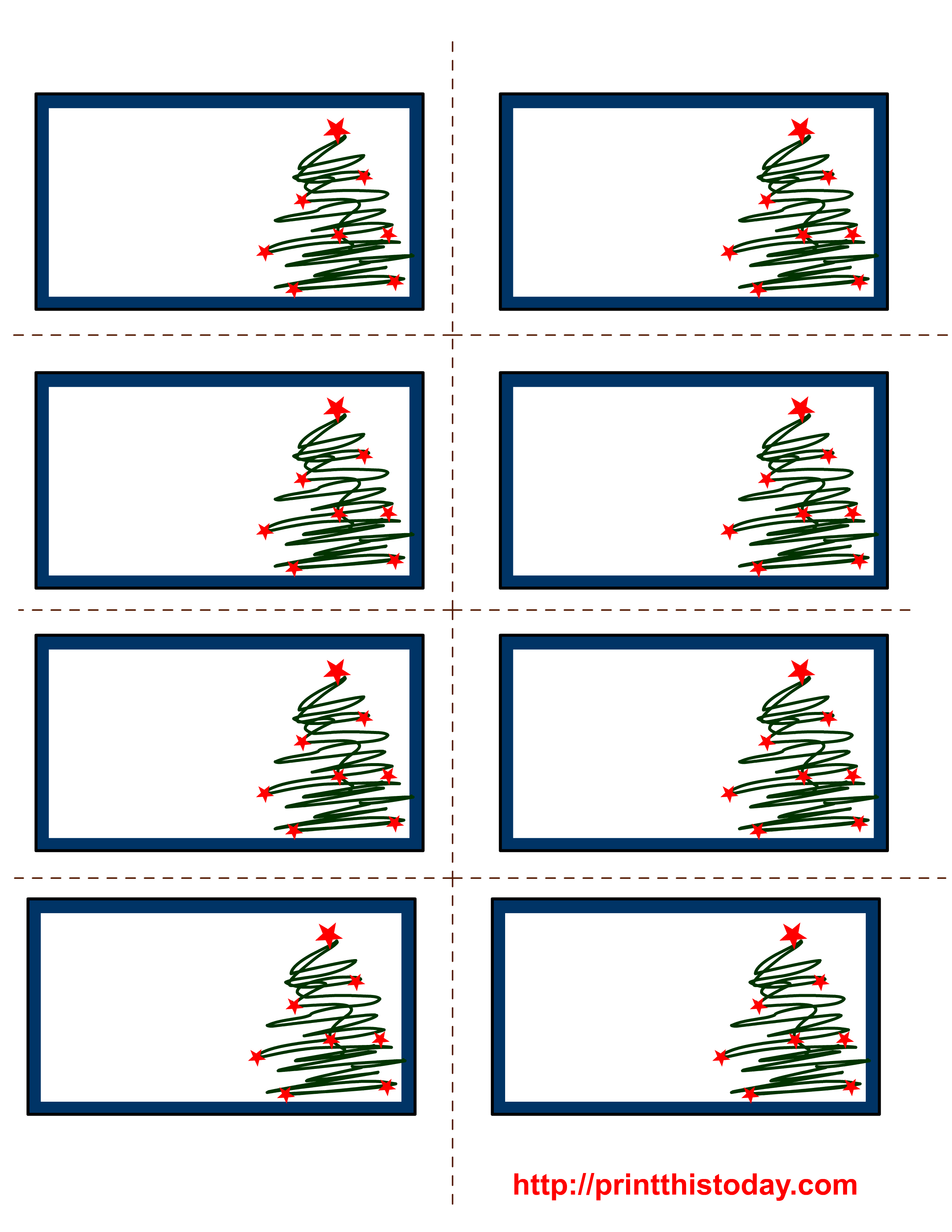 7 Images Of Free Printable Christmas Labels | Unit: Christmas - Christmas Labels Free Printable Templates