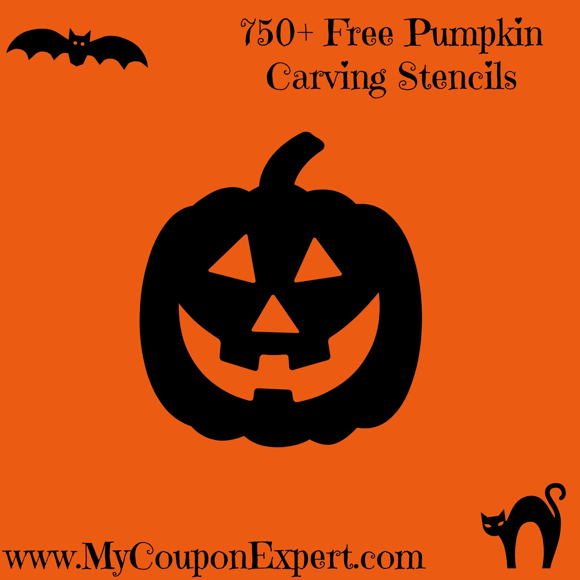 750+ Free Pumpkin Carving Stencils · - Free Printable Pumpkin Carving Stencils