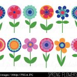 9+ Free Clip Art Flowers | Clipartlook   Free Printable Clip Art Flowers