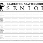 A Game To Celebrate Your Graduate   Flanders Family Homelife   Scattergories Free Printable Sheets