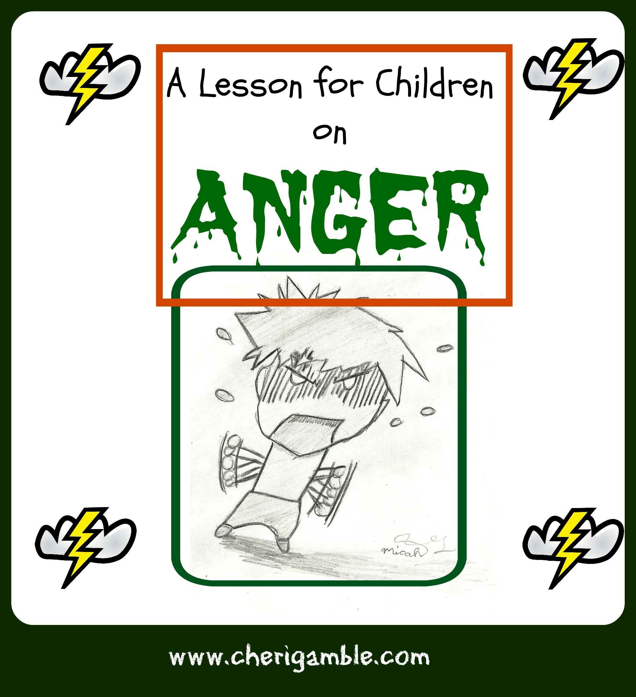 A Lesson For Children On Anger (From James 1:19-21) – Cheri Gamble - Free Printable Children&amp;#039;s Bible Lessons