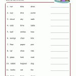 Action Verb Worksheet | Ela | Verb Worksheets, First Grade   Free Printable Verb Worksheets