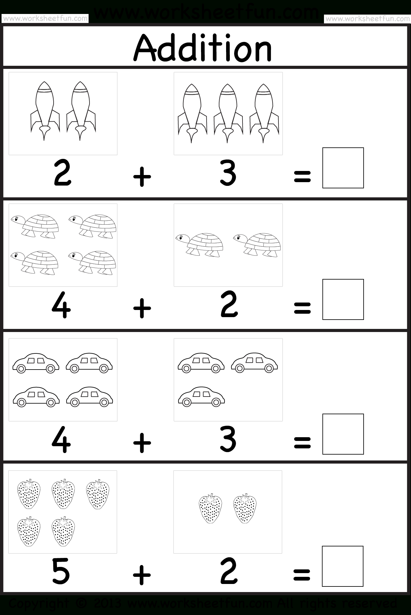 math worksheets for homework