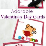 Adorable Preschool Valentine's Day Cards (Free Printables)   Natural   Free Printable Valentines Day Cards Kids