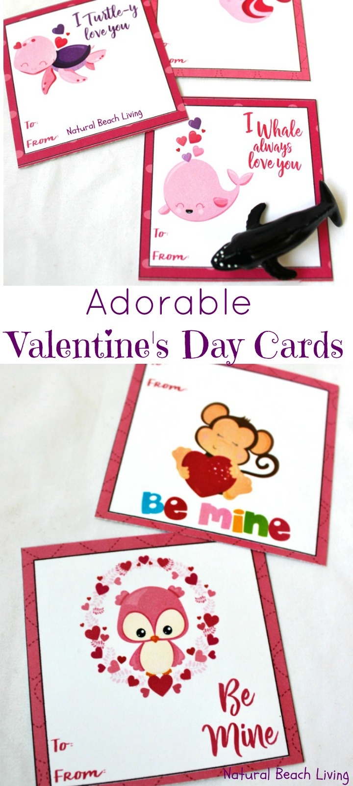 Adorable Preschool Valentine&amp;#039;s Day Cards (Free Printables) - Natural - Free Printable Valentines Day Cards Kids