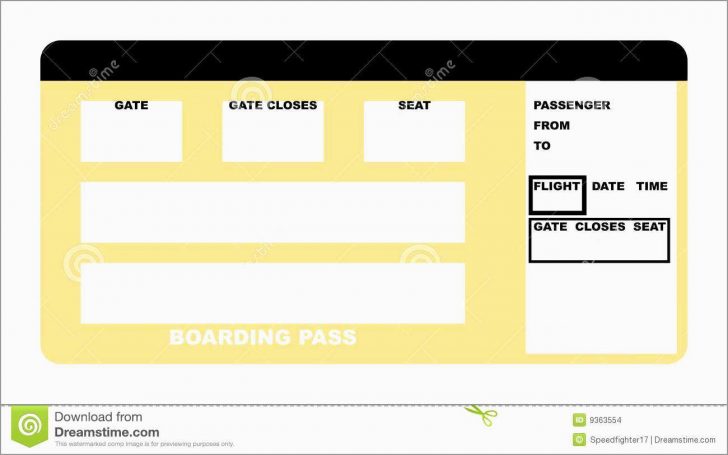 Free Printable Boarding Pass