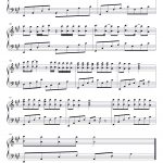 Airplanes B.o.b. Feat. Hayley Williams Stave Preview 5 | Music   Airplanes Piano Sheet Music Free Printable