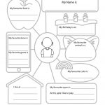 All About Me Web   Level 3 With Word List | Teaching | Free Teaching   All About Me Free Printable