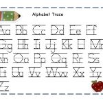 Alphabet Tracer Pages For Kids | Alphabet And Numbers Learning   Free Printable Preschool Name Tracer Pages