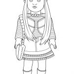 American Girl Mckenna Coloring Page | Free Printable Coloring Pages   Free Printable Coloring Pages For Girls