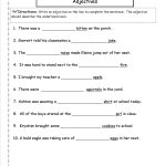 And Fill In The Blanks Type Of Test For Grade 3 Students In English   Free Printable Grammar Worksheets For Highschool Students