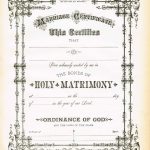 Antique Certificate Of Marriage Printable | English Wedding Project   Free Printable Wedding Certificates
